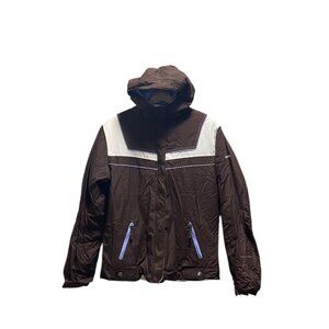 Columbia Girls Winter Ski Jacket Brown Size 18/20 Gorpcore Outdoor Warm Puffer
